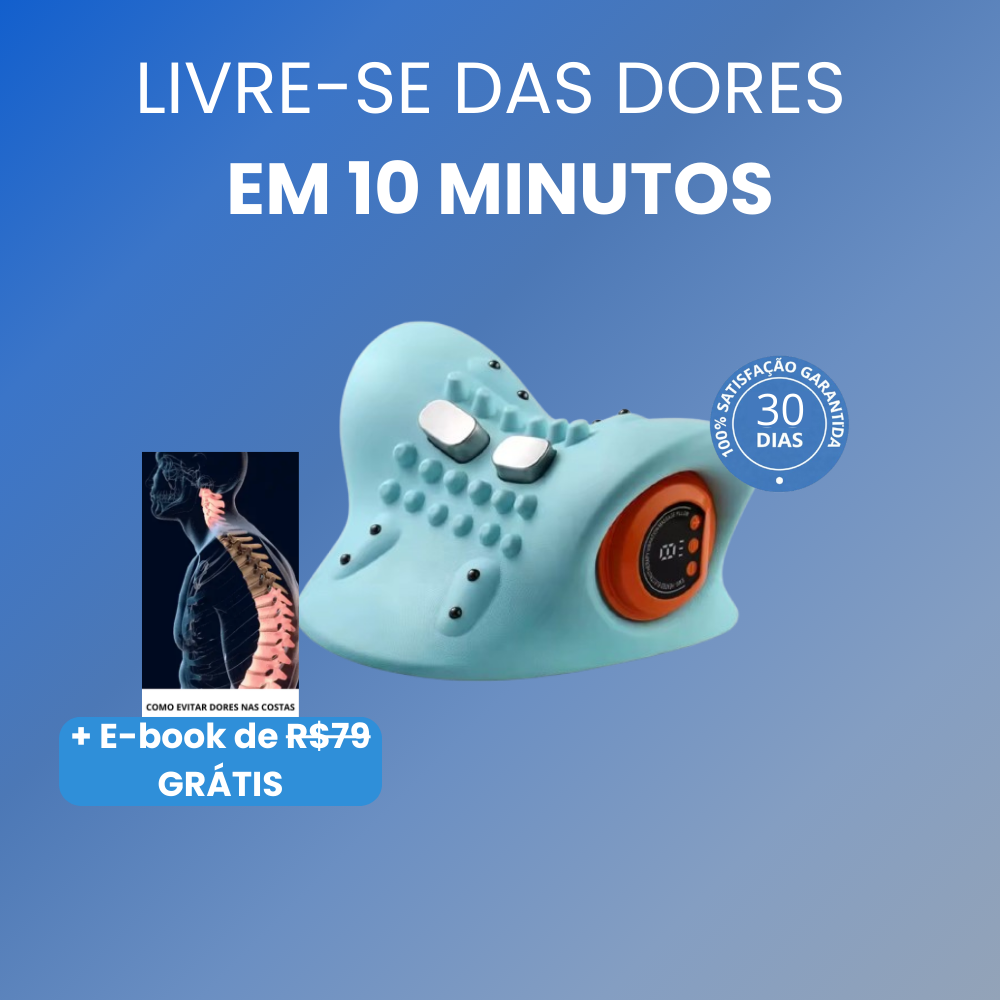 UN Zen® - Massageador Cervical 4 em 1